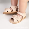 thumbnail image 2 of UYYX Toddler Girls Dress Shoes Baby Girl Sandals 0-3 Months Infant Baby Girl Boy Sandals Comfort Summer Outdoor Casual Beach Shoes, 2 of 9