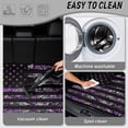thumbnail image 5 of Yuyamidu Purple Camo American Flag Car Trunk Mat 29" x 39", Universal Anti-Slip Cargo Liner for SUV Sedan Truck, Dirt-Resistant Easy Clean Auto Interior Decor Fits Most Vehicle, 5 of 7