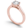 thumbnail image 2 of 1 Carat T.W. Diamond Solitaire 14kt Rose Gold Engagement Ring, 2 of 5