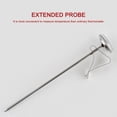 thumbnail image 3 of Upgraded Hanging Milk Froth & Coffee Thermometer with Lengthened Probe, Large Dial for Easy Reading, -10℃ to 110℃ Quick Response Temperature Measurement, Detachable Clamp for Cleaning, Suitable for, 3 of 6