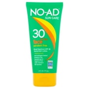 NO-AD Face Sun Care Oil and Paraben Free, 6 oz