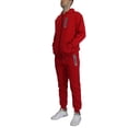 thumbnail image 2 of Men’s Fleece-Lined Hoodie & Jogger 2-Piece Set With Reflective Design (S-2XL), 2 of 5