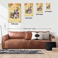 thumbnail image 5 of English Bulldog Celebrates Spring and Enjoys a Happy Easter Vertical Matte Canvas Poster Dog Lover Gifts Idea Wall Art Home Decor - 02001, 5 of 5