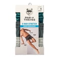 thumbnail image 5 of 4-Way Performance Stretch Boxer Brief Grey Green Print 3pk XL, 5 of 5