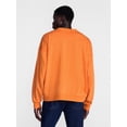 thumbnail image 3 of Men's Halloween Jacko Smile Graphic Long Sleeve Sweatshirt from Way to Celebrate, Sizes XS-5XB, 3 of 5
