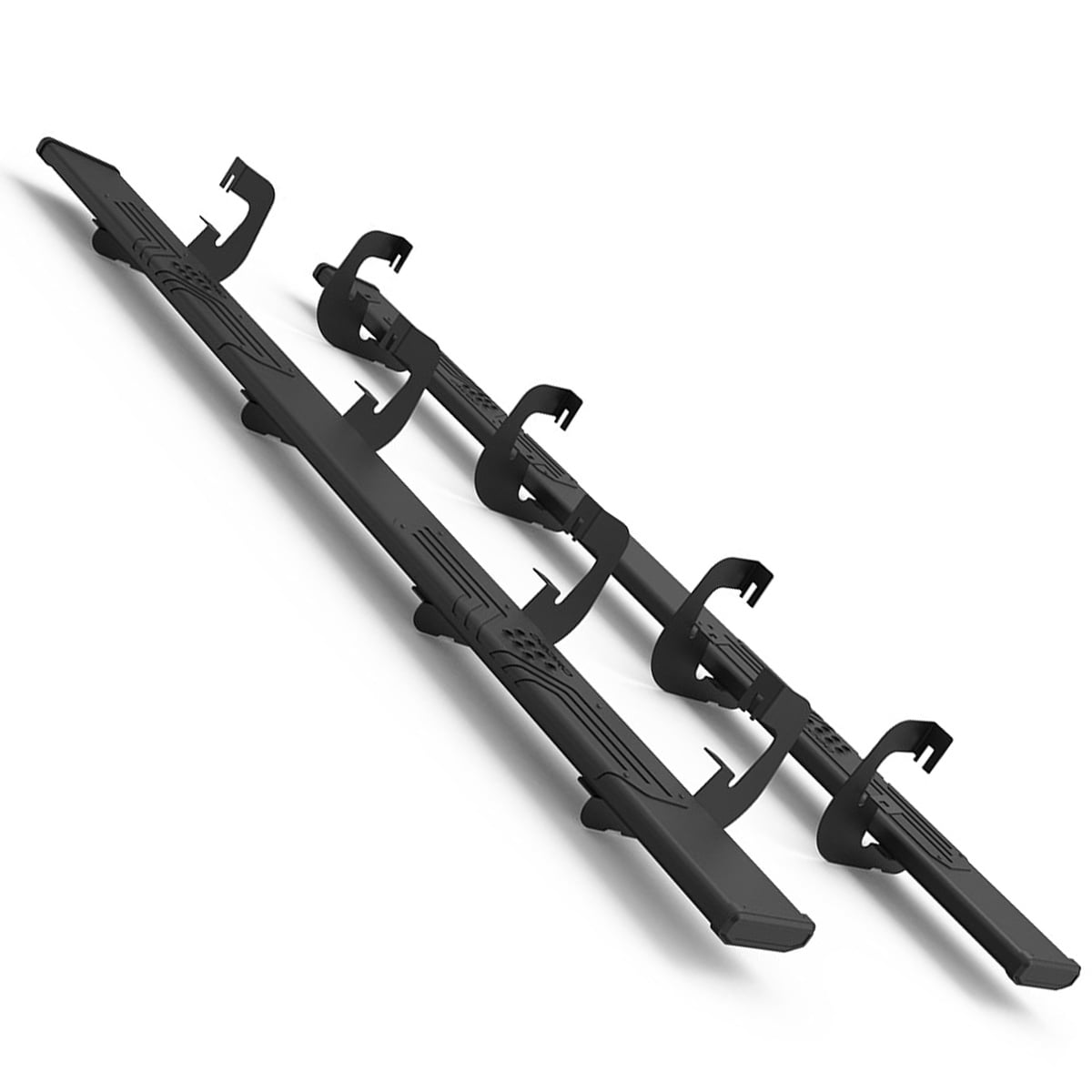 RVNI 6.5" Side Steps Running Boards for 07-18 Silverado/GMC Sierra 1500/2500/3500HD Crew Cab Nerf Bars