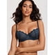 thumbnail image 2 of Sostén DOBREVA de Encaje Transparente Push Up Talla Grande Verde Bosque 34A, 2 of 5