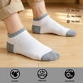thumbnail image 4 of KOITHOT 50 Pairs Mens Ankle Socks Low Cut Lightweight Breathable Summer Mens Socks Size 10 13 Value Pack, 4 of 7