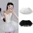 thumbnail image 3 of Aellinatey Women Tutus Skirt 1950s Bubble Puffy Skirts 6 Layer Tulle Petticoat Underskirt, 3 of 8