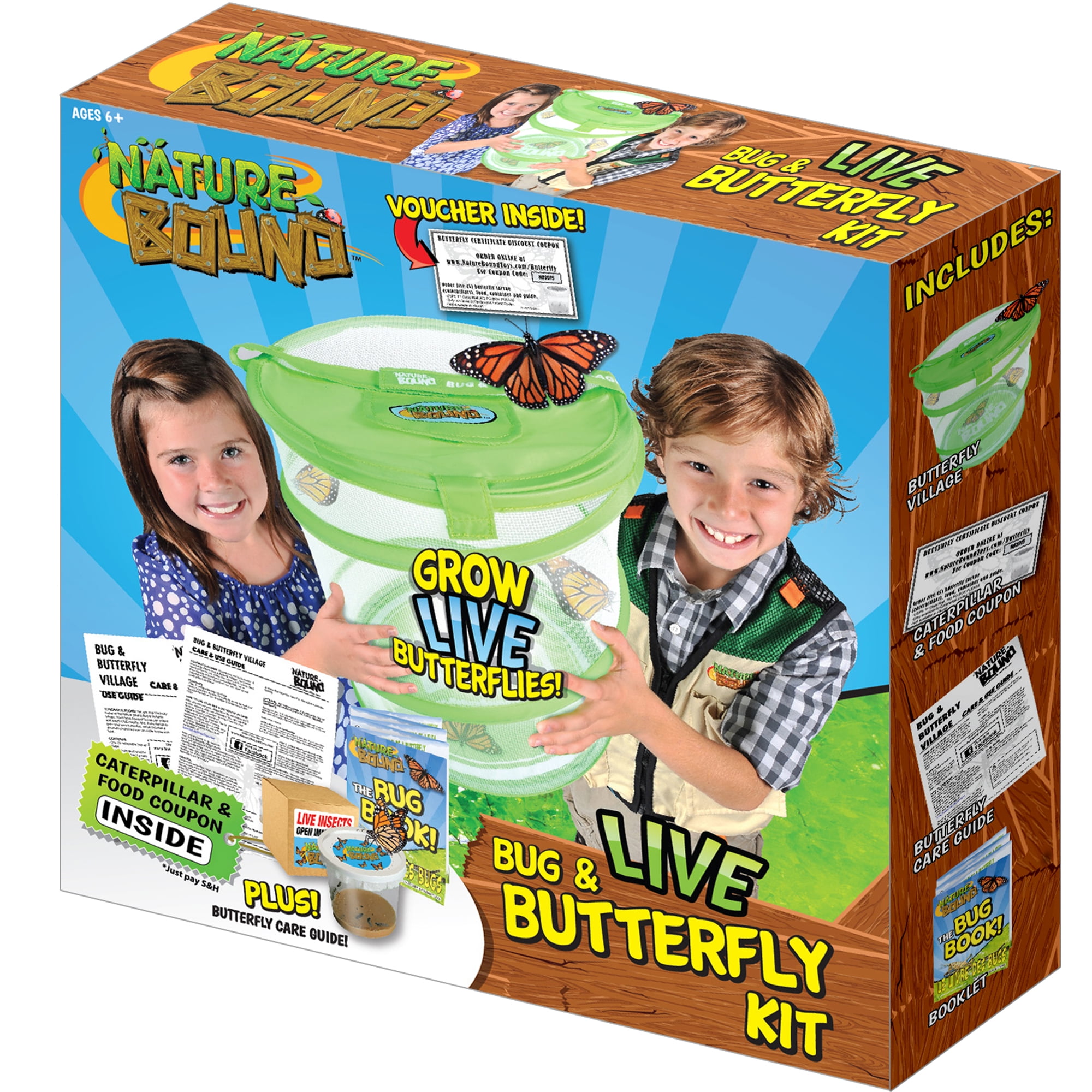 Caterpillar Refill Kit: Grow Butterflies Again - Nature Gift Store