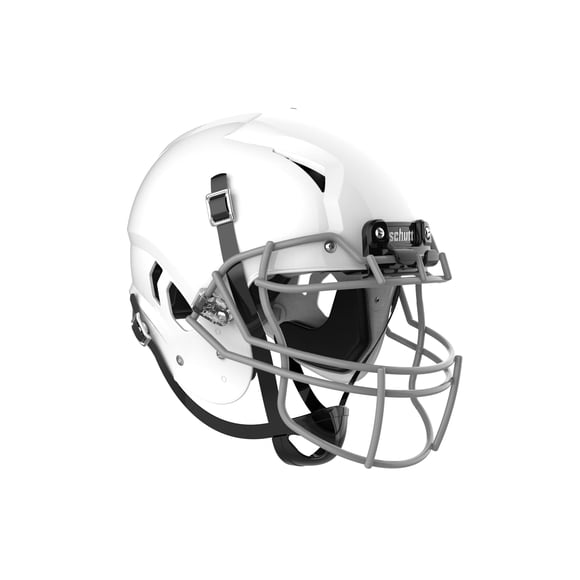 Casco de Fútbol Americano Schutt Youth Vengeance A11, Protector Facial VROPO TRAD Incorporado, Grande, Blanco