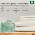 thumbnail image 3 of California Design Den - Luxury Sheets Bed 100% Cotton, 600 Thread Count, Deep Pocket, Snug Fit, Soft & Crisp Best Bedsheet Set with Sateen Weave, 3 of 5