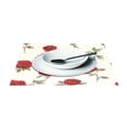 thumbnail image 3 of Ryvnso Placemats Set of 4 Retro Roses Flowers-i6 Dining Mats Heat-Resistant Non-Slip Washable Table Mat, 3 of 8