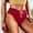 3-Wine, variant on YWDJ Thongs for Women Breathable Lightweight No Show Traceless Ice Silk T-back Briefs Sexy Metal Buckle Ventilate Hollow Out Underpants Gray M