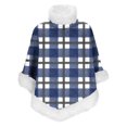 thumbnail image 6 of Yeahitch Womens Clothes Shawls Plaid Comfy Cozy Plush Fleece Fall Winter Warm Tops for Women Wrap Blanket Cozy Fluffy Fleece Shawl Cape, 6 of 6