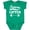 Kelly Green, variant on Inktastic Future Lifter Weightlifting Boys Baby Bodysuit