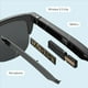 thumbnail image 1 of 2X Nuevas Gafas de Sol Inteligentes Bluetooth V5.3 Gafas Llamadas Auriculares para Deportes Al Aire Libre HIFI TecnologíA Negra Anti-Touch UV, 1 of 5