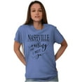 thumbnail image 3 of Nashville Tennessee Is Calling Women's Graphic T Shirt Tees Brisco Brands S, 3 of 6
