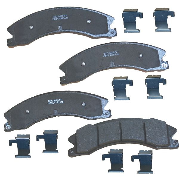 GoParts OE Replacement for 20162017 Nissan Titan XD Rear Disc Brake Pad Set for Nissan Titan