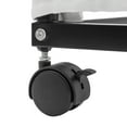 thumbnail image 6 of 3.3*3.3*6.6ft Full Coverage Portable Fitting Room Clothes Store Dressing Room with Wheels ＆ Cover Black, 6 of 9