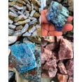 thumbnail image 2 of Natural stone necklace, raw stone crystal pendant, 2 of 5