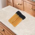 thumbnail image 5 of Unique Bargains 50 Pcs Pineapple Shape Eyelash Brush for Bathroom Gold Tone Black Plastic Silicone, 5 of 5