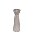 thumbnail image 1 of Sagebrook Home Ceramic 12" Bead Candle Holder,Silver, 1 of 1