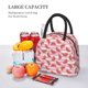thumbnail image 5 of Disketp Cute Watermelon Bolsa Térmica para Almuerzo, Lonchera con Abertura Amplia y Gran Capacidad, Organizador Reutilizable para Mujeres, Hombres y Adultos, 5 of 6
