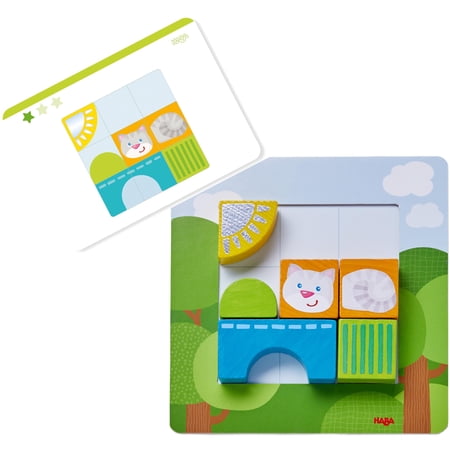 HABA Animal Squares Chunky Wooden Puzzle Building Blocks & Arranging Game price history on PriceWatchPro