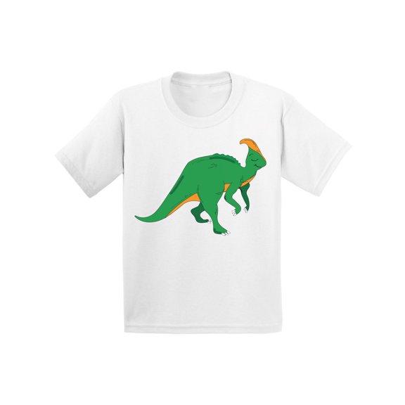 Awkward Styles Dinosaur Tshirt for Kids Parasaurolophus Dinosaur Youth Shirt Dinosaur Themed Birthday Party Cute Animal Shirts for Girls Boys Dinosaur T Shirt Dinosaur Gifts for Kids Dinosaur Tshirt