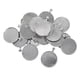 thumbnail image 3 of 20 bases de bisel redondas en blanco para conectores de cabujón de 16 mm (plata), 3 of 9