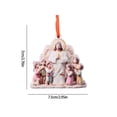 thumbnail image 3 of Colgante de Resina de La Natividad de Cristo Xihbxyly Serie Religiosa, 3 of 6