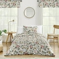 thumbnail image 2 of Sweet Jojo Designs Pink and Green Vintage Floral Rose Twin Bed Comforter Bedding Set, 2 of 6