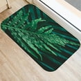 thumbnail image 3 of Green Leaves Bathroom Carpet Flowers Floor Non-Slip Bath Mats Toilet Rugs Doormat For Shower Tapis Salle De Bain, 3 of 6