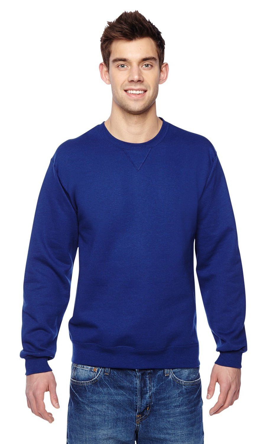 Fishing Size MattersMen¡¯s Cotton Heavyweight Pullover Sleeve Fleece Hooded Sweatshirt Navy