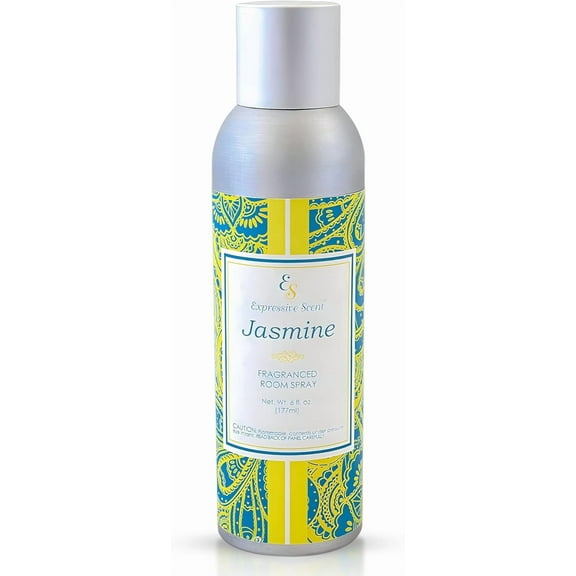 Expressive Scent Fragrance Room Spray- Long Lasting Jasmine Aroma- 6 fl oz