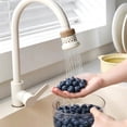 thumbnail image 1 of Weloille Faucet Water Filter, Food Grade 8 Layer Filtration SyStalk Remove Impurities, Easy Install Tap Water Purifier for Kitchen Sink, Bathroom, RV Rental House Improve Water Taste, 1 of 6