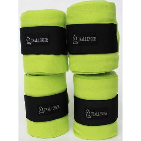 Pair Polo Wraps - Horse Tack Grooming Leg Polo Wrap Set of 4 Soft Fleece 95R