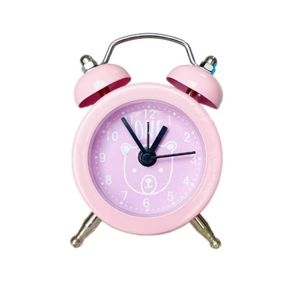 CCOCC Alarm Clock,Retro Mini Alarm Clock,Portable Table Clock,Classic Bell Alarm Clock with Loud Ring