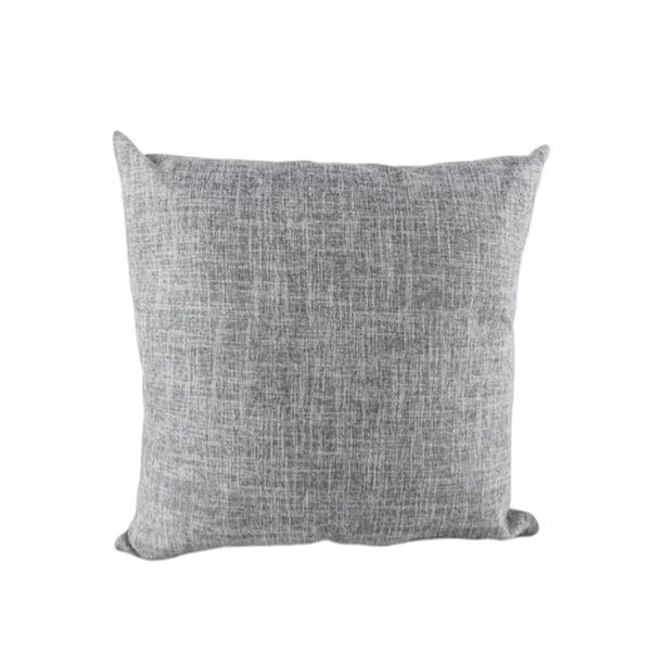 Ounissouiy Fundas de almohada decorativas de lino y algodón, funda de almohada con forma cuadrada, funda de cojín para sofá, fundas de cojines para Decoración del hogar Gris oscuro 55x55cm Ounissouiy HA071503-07