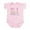 Petal Pink, variant on CafePress - IVF Babies Infant Bodysuit - Baby Light Bodysuit, Size Newborn - 24 Months