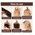 thumbnail image 2 of Hair Sponge for Updo, 6 FT Hair Padding for Updo & Volume Bumps Tool, Hair Filler for Thin Hair Volume Hair Bumps Tool for Lady Girl Women, 2 of 8