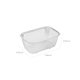 thumbnail image 2 of Cesta de Frutas para Cocina Colander de Acero Inoxidable,Filtro de Malla Fina Rectángulo para Verduras Fritas Fritas de Frutas,Cesta de Drenador Sirve Como Filtro de Fregadero de Cocina,Silver, 2 of 6
