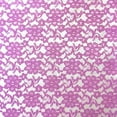 thumbnail image 1 of Valentina Textile Inc Raschel Lace Fabric 60" Wide Polyester French Floral by The Yard (1 Yard, Orchid), 1 of 1