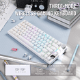 thumbnail image 3 of ATTACK SHARK X820ULTRA Mechanical Keyboard with C01ULTRA Coiled Cable, 3 of 9