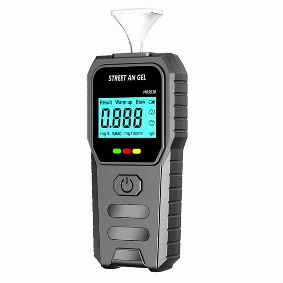 New H33 Portable Alcohol Tester Portable Alcohol Tester Blow-Type Alcohol Tester for Drunk Driving Measurement