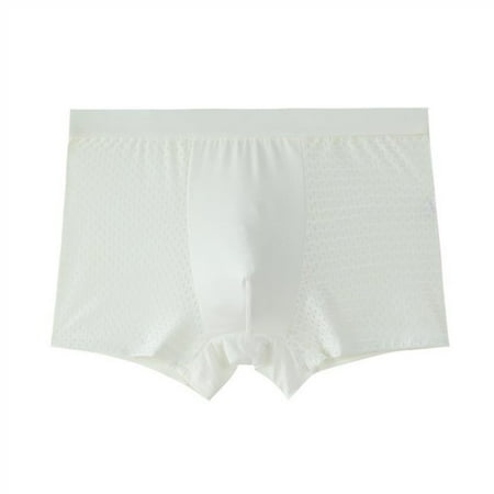 sentaili Comfy New Stylish Panties Ice Silk L-4Xl Men Mesh Microelasticity Safe