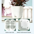 thumbnail image 4 of Modern Home Decor 7 Inch Flower Pots with Drainage Holes, 4 of 5