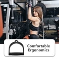 thumbnail image 3 of FOMIYES 2Ud Cable Machine Handles En Plástico Negro Ergonomicos Para Entrenamiento Y Gimnasio Fitness, 3 of 7