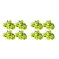 thumbnail image 3 of yingyy 1/2/3 4X Artificial Flower Faux Plant Home Decal Workmanship Multipurpose Long-lasting Exquisite Fake Flowers Wedding Decor Green 2PCS, 3 of 6